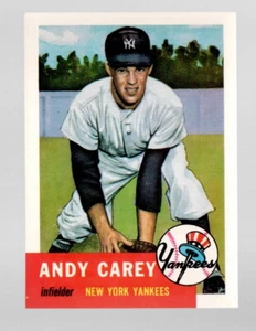 1991 Topps Archives 1953 #188 Andy Carey Mint - Picture 1 of 2
