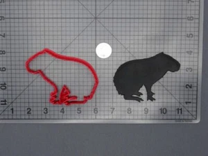 Capybara Body 266-F102 Cookie Cutter Silhouette - Picture 1 of 2