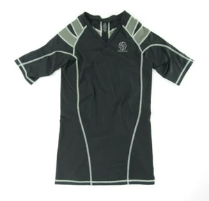 Intelliskin Womens Compression T Shirt XL Black Grey Breathable - Picture 1 of 6