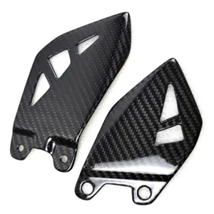 Reposapiés protector de talón de fibra de carbono real para Ninja ZX-10R ZX10R 2011-2025 - Imagen 1 de 2