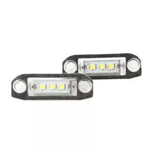 2Pcs LED White License Plate Light Lamps For Volvo XC70 XC60 S40 S60 S80 2003-15 - Picture 1 of 8