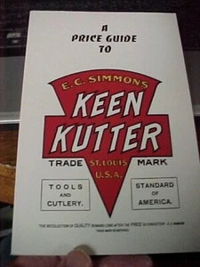 KEEN KUTTER (E C SIMMONS) PRICE GUIDE (1993 - Picture 1 of 2