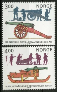 A8 Norway 1985 NK 969-70, MNH, Artillery weapons, SC #858-59, MI 921-22. - Picture 1 of 1
