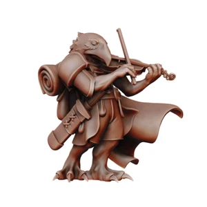 Kenku Bard Musician Performer - Violin - Manuel Boria - Dungeons and Dragons - Picture 1 of 1