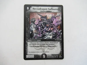 Duel Masters Necrodragon Galbazeek #32 DM-08 Rare English NM - Picture 1 of 2