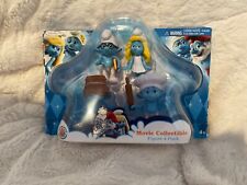 The Smurfs Brainy Smurfette Movie Collectible Figure 4-Pack 2013 New