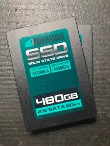 (LOT of 2) InLand Professional 480GB 2.5" 7mm Laptop SSD 480GBM Excellent Health - Picture 1 of 2