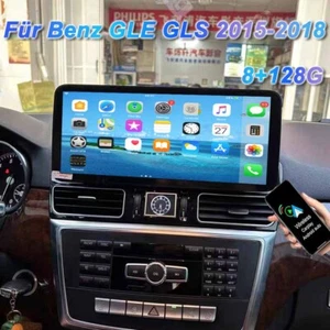 8+128G Para Benz GLE GLS 2015-18 Radio Coche Android 13 BT Pantalla GPS Navi CarPlay - Imagen 1 de 15
