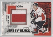 2010 ITG Heroes and Prospects Subway Series Game-Used Black Jersey Ryan Murray