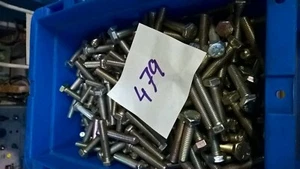 M8 DIN 933 8.8 Sechskant Schrauben verzinkt gelb,  Voll M8x45, 8 Stück - Bild 1 von 2