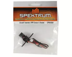 Spektrum RC Aircraft Airplane Engine Telemetry RPM Sensor And Bracket SPMA9569 - Picture 1 of 3