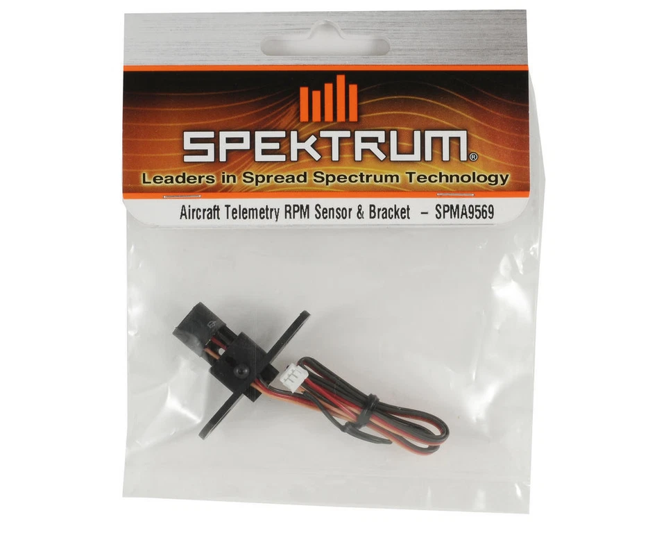 Spektrum RC Aircraft Airplane Engine Telemetry RPM Sensor And Bracket SPMA9569 - Image 1 of 3