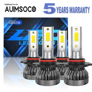 Cold White LED Headlights Lights Bulbs For Buick LeSabre Limited 3.8L 1990-2005 - Picture 1 of 19