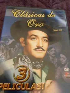 CLASICAS DE ORO VOL. 3 3 PELICULAS DVD - Picture 1 of 3