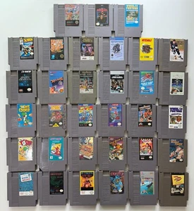 33 NES Games Lot - Uninvited, Wurm, Wizards & Warriors III, X-men, Vice: Doom - Picture 1 of 8