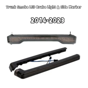Luz de freno LED de humo para maletero y marcador lateral apto para Harley King Tour Pak 2014-2023 - Imagen 1 de 15