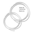 PTFE Teflon String Chest Belly Intimate PIERCING Bar Material Transparent 