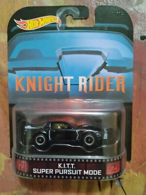 Hot Wheels Retro Entertainment  2013 Knight Rider Kitt Super Pursuit Mode - Image 1 of 3