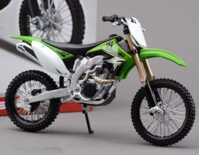 Maisto 1:12 KAWASAKI KXF 450 Self Assembly Toy Model Motocross Motorbike - Image 1 of 4
