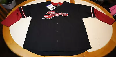 Vintage Starter Button Up Long Sleeve Baseball Jersey Style Shirt Mens XL - NWT - Image 1 of 4