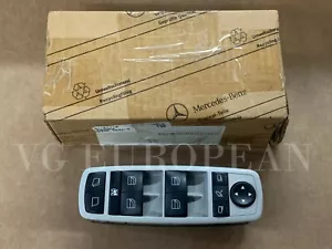 Mercedes-Benz GL R Class Genuine Left Front Door Window Mirror Master Switch NEW - Bild 1 von 3