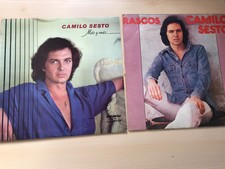 CAMILO SESTO Vinyl LPs Lot Of 2 1981 “MAS Y MAS “ 1977 “RASGOS”