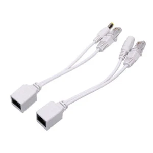 1Pair Power Over Ethernet Passive PoE Adapter Injector+Splitter Kit PoE Kabel DE - Picture 1 of 10