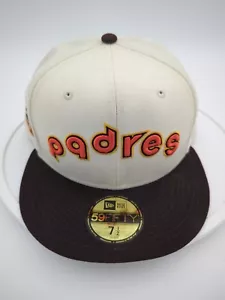 New Era San Diego Padres MLB 50th Anniversary Size 7½ Fitted Hat-Please Read - Picture 1 of 10