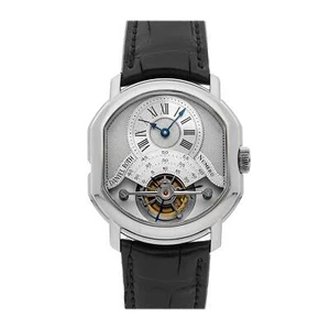 Daniel Roth Regulateur Tourbillon Manual Wind White Gold Strap Watch C187 - Picture 1 of 5