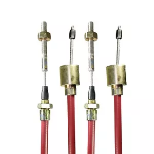 2 Stainless Steel Trailer Brake Cable For ALKO AL-KO Axles Outer Sheath 1030mm - Picture 1 of 4