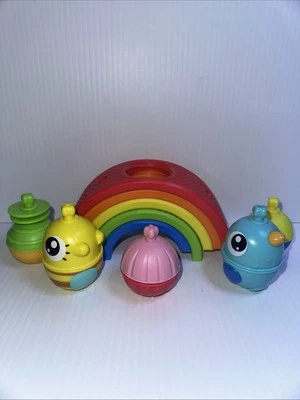 The Lalaboom Rainbow Arches and Educational Beads BL721 Baby Toy - PARTS ONLY - Image 1 of 4
