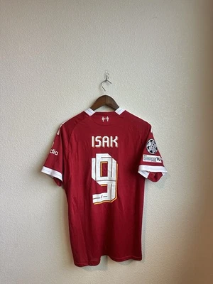 Isak #9 Liverpool Jersey 25/26 Home Size M - Image 1 of 4