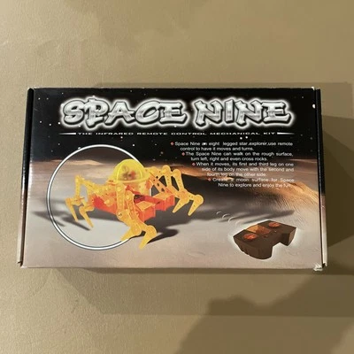 Space Nine Infrared Remote Control Robot Building Kit NEW Open Box - Image 1 of 4