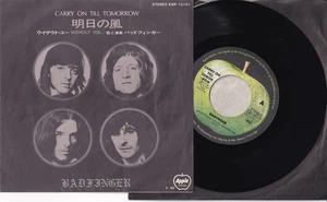 BADFINGER: Carry On Till Tomorrow - JAPANESE 7": VERY GOOD - Picture 1 of 2