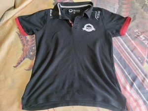 SPARCO TEAM WORK POLO USED TG M UTENSILERIA OFFICIAL COTONE NERO MAGLIA LAVORO - Imagen 1 de 12
