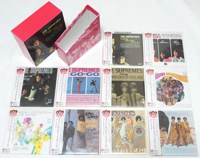 Diana Ross & The Supremes - Mini LP CD 10 Titles Set + Promo Box Paper Sleeve JP - Image 1 of 4