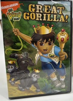 Go Diego Go! Great Gorilla! (DVD, 2008 Nickelodeon) Brand New & Sealed - Image 1 of 2