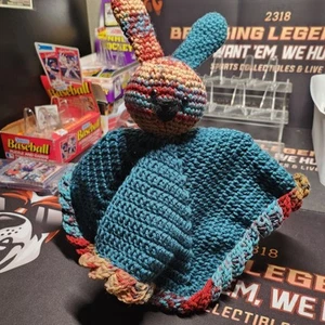 Handmade Crochet Plush Bunny Lovey - Picture 1 of 4