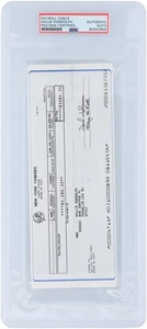 Willie Randolph New York Yankees Signed Check from March 29, 1991 - PSA 84942946 - Picture 1 of 2