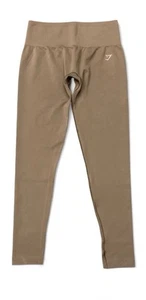 Gymshark Women’s Seamless Leggings Size M in Brown - Picture 1 of 4
