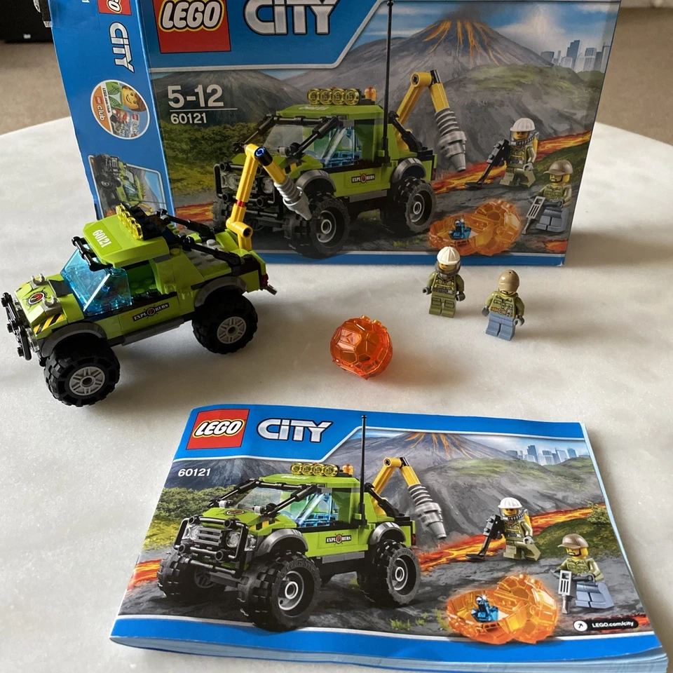 LEGO CITY: Volcano Exploration Truck With Figure And Gem (60121) - Image 1 of 4