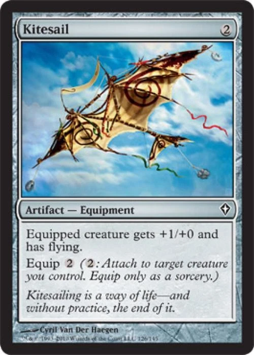 Kitesail -Foil Medium Play MTG Worldwake - Image 1 of 1