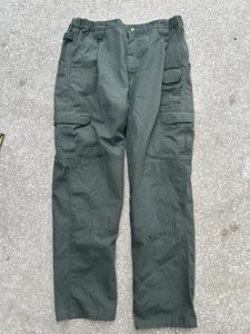 511 Tactical Pants Men's 38x34 Army Green Flex Tac Ripstop Cargo Double Knee - Picture 1 of 7