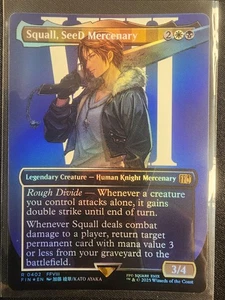 Squall, SeeD Mercenary (Borderless) Final Fantasy Foil 402 mtg - Picture 1 of 1