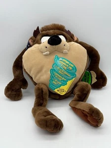 Vintage 1997 Applause Looney Tunes Talking Taz 14" Plush Stuffed Animal NOS - Picture 1 of 13