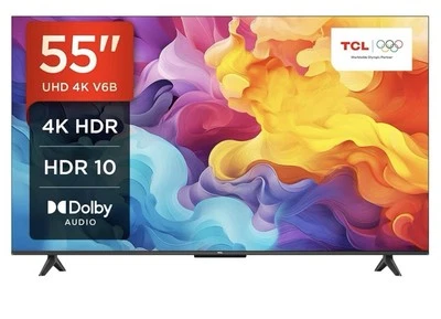 TCL 55V6B 55 Zoll, 4K Ultra HD, HDR TV, Smart TV - Bild 1 von 4