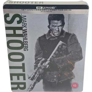Shooter 2007 Mark Wahlberg 4K Ultra HD Steelbook Antoine Fuqua 2022 Zone Libre - Bild 1 von 8