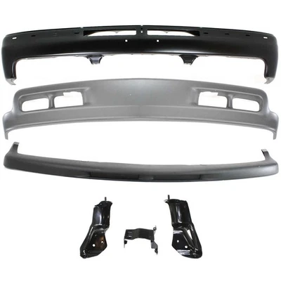 Front Bumper Kit For 2000-2004 Chevy Suburban 1500 2000-2006 Tahoe Primed Steel Foto 1 de 4