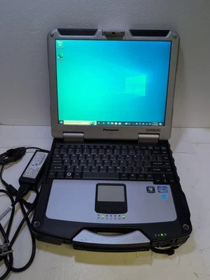 Panasonic ToughBook CF-31 13" Touch Laptop / i3-2310M/10GB /250GB SSD/ Win 10 - - Image 1 of 4
