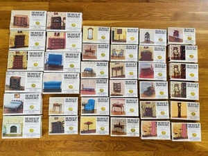 Lote de 36 kits de muebles vintage para casa de muñecas X-ACTO nuevos en stock - Imagen 1 de 10